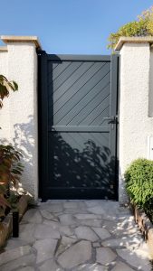 Portillon en aluminium