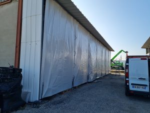 Protection rack de stokage