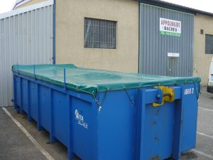 Bâche de benne en PVC